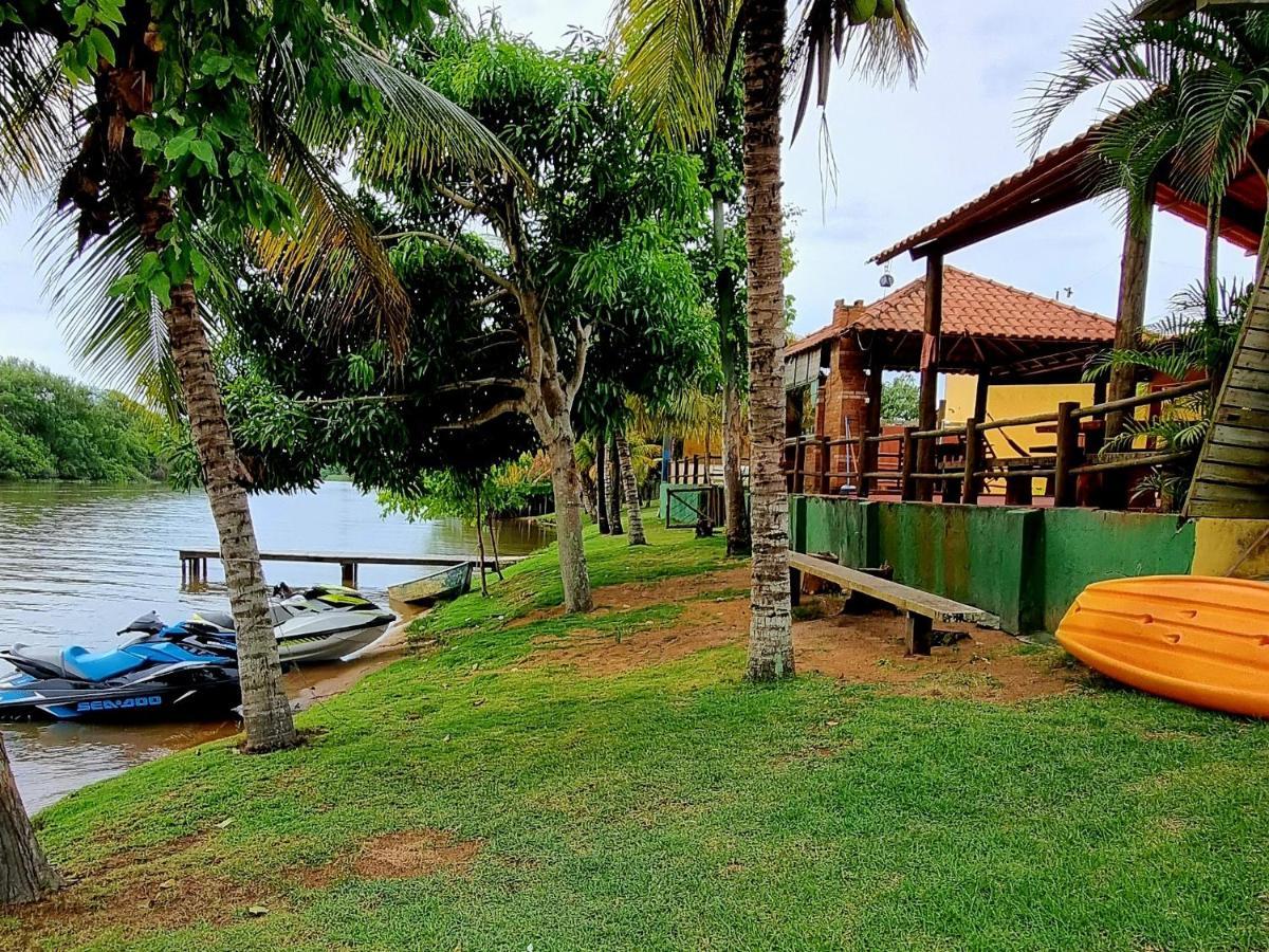 Casa Amarela Beira Rio Guriri Villa Sao Mateus Luaran gambar